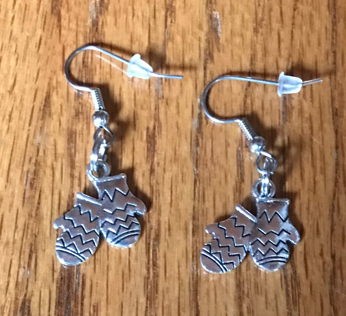 Christmas dangle earrings, alloy charms, Santa, snowman, gift, tree, stocking, mittens, snowflakes, wreath, bells, gifts, stocking stuffers, fast shipping