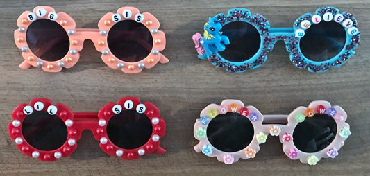 Sunnies, sunglasses for children, bling