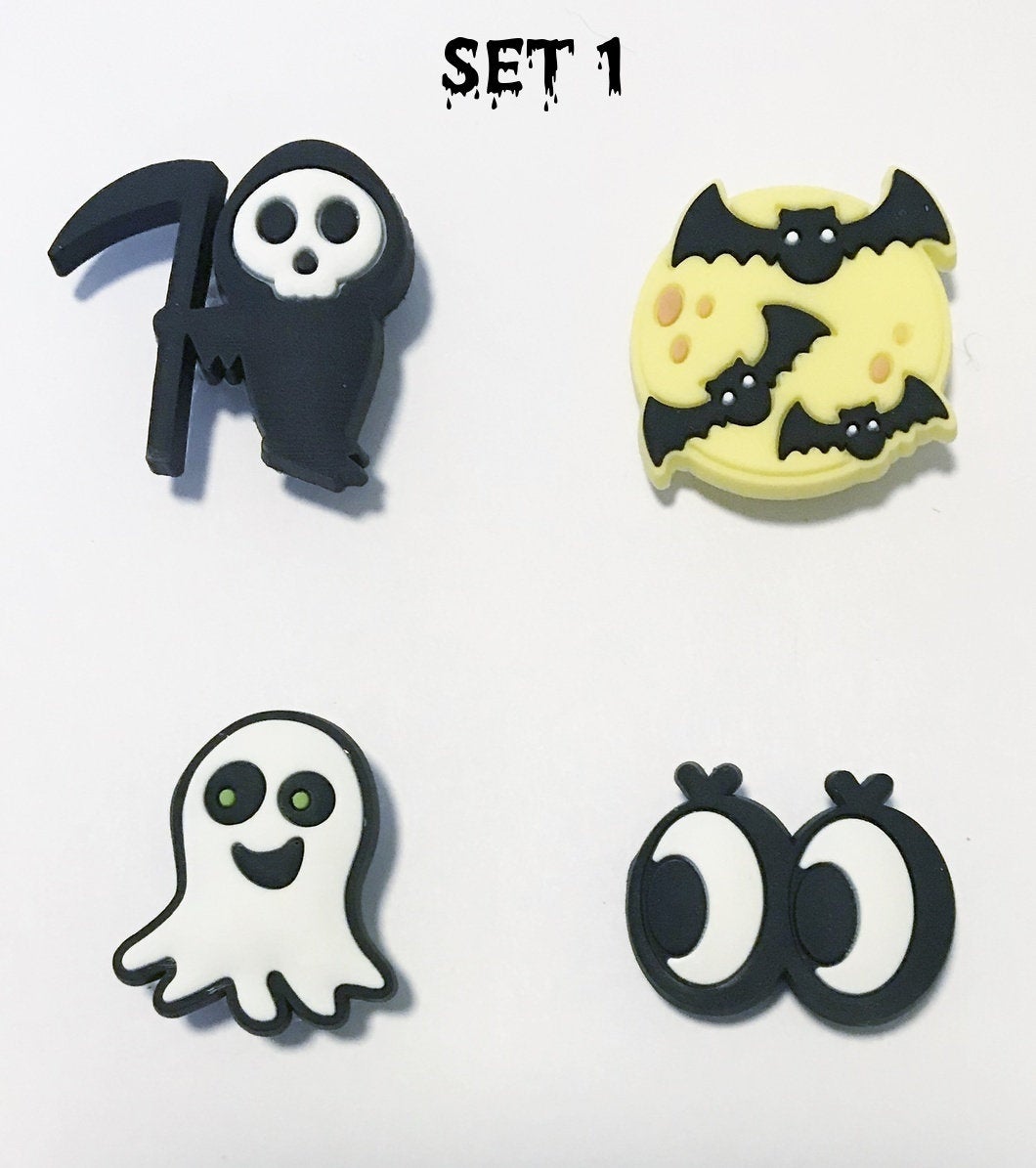 Halloween themed shoe charm sets-reduced prices