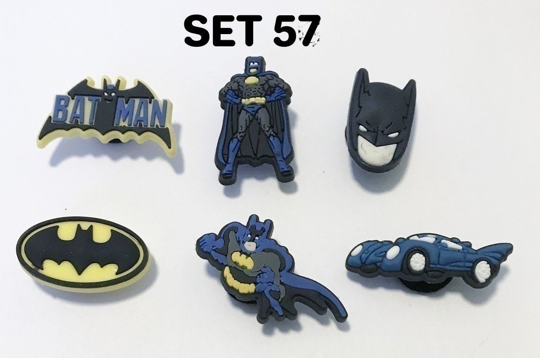 Shoe charm sets-reduced prices, spider, bat