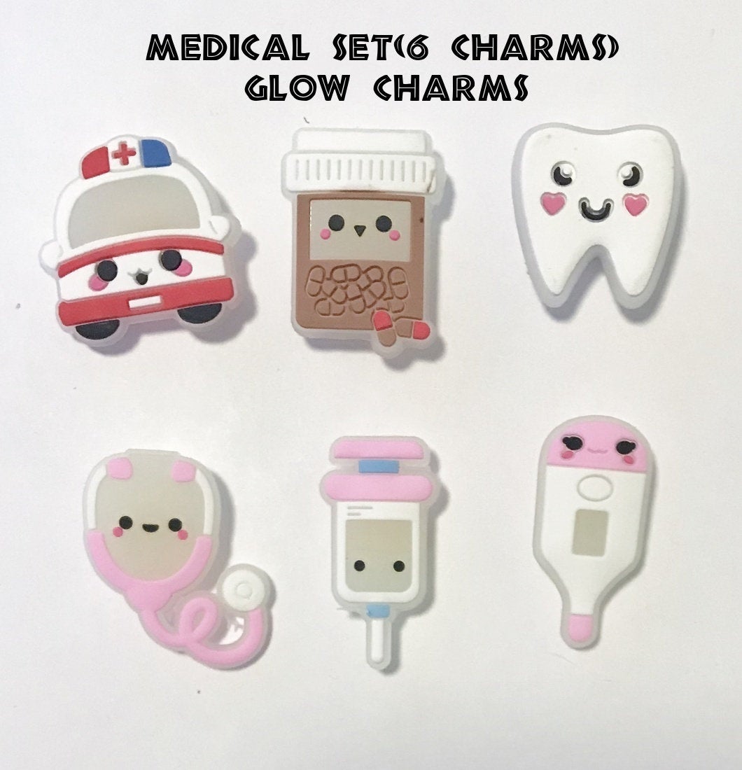 Medical shoe charm sets-reduced prices